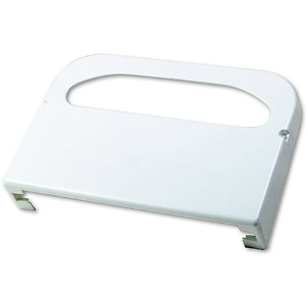 Krystal Wall-Mount Toilet Seat Cover Plastic Dispenser, White