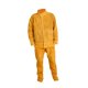 thumbnail image 4 of Chaqueta de soldadura de cuero , traje de pantalones, traje de soldador resistente al fuego, resistente al fuego XL, 4 of 8