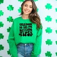 thumbnail image 6 of St. Patrick's Day Sweatshirt - Everybody in The Pub Getting Tipsy, Unisex Pullover, Irish Green Top, Lucky Clover Shirt, Festive Wear, 6 of 7