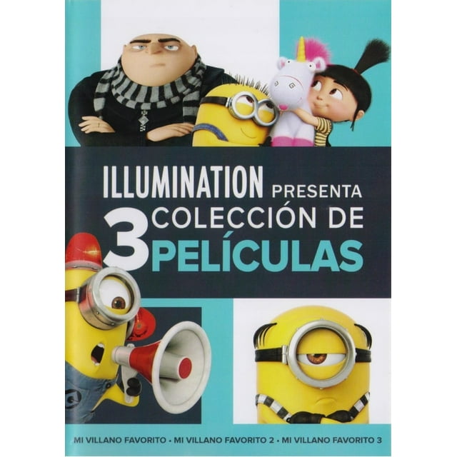 Mi Villano Favorito 1 2 3 Trilogia Peliculas Dvd Universal Studios DVD