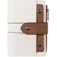 thumbnail image 1 of EcoNesxp Multifunctional Women's Small Wallet Leather Bi-Fold Multi-Card Slots Mini Card Holder Storage Bag Designer Women's Zipper Coin Purse with Removable ID Window Women's Small Wallet Leather Bi, 1 of 5