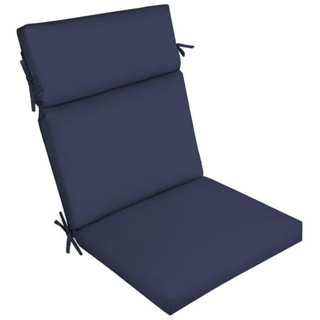 Better Homes & Gardens Navy 44 x 21 in. Outdoor Dining Chair Cushion with