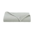 thumbnail image 2 of Aston & Arden Waffle Weave Cotton Bed Blanket (KING Size 108x90), Soft and Breathable, Hotel Quality, 450 GSM, Light Grey, 2 of 6