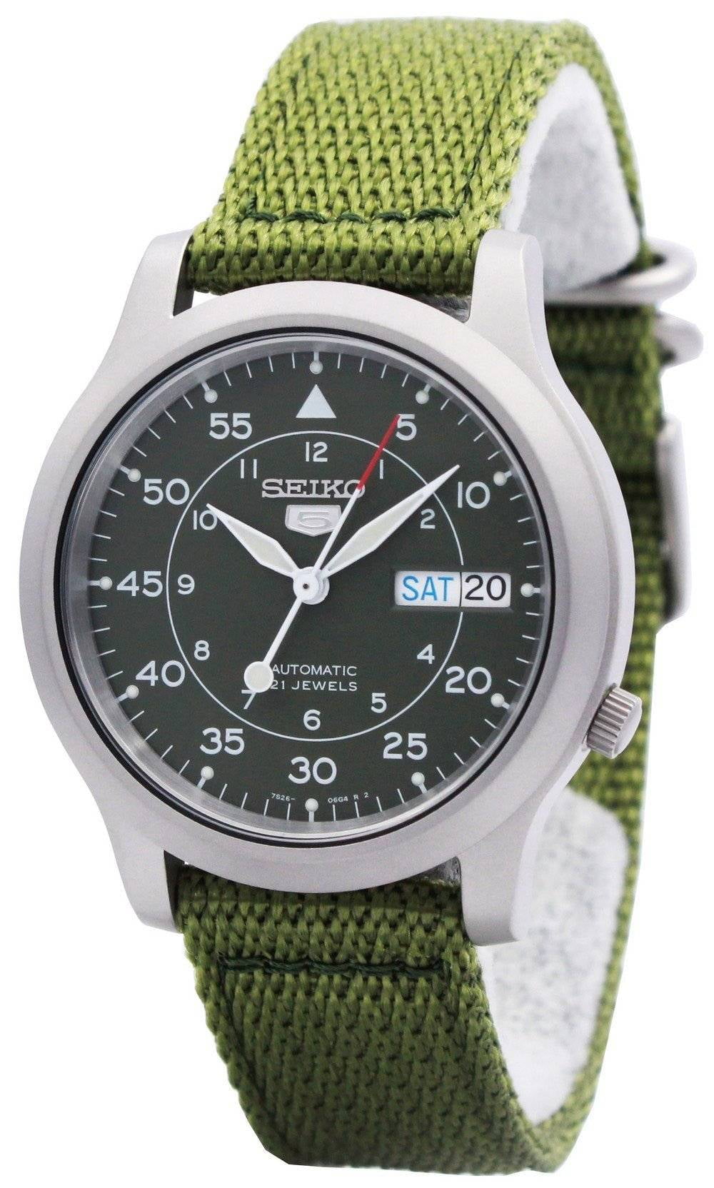 Seiko 5 Military Automatic SNK805K2 Men's Watch - Walmart.com