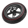 thumbnail image 4 of Rubber Rear Wheel Tyre Hub, Rear Wheel Tire Hub Set Tubeless Aluminum Alloy Anti Skid  For Replacement Red, 4 of 8