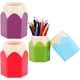 thumbnail image 5 of Carpetas de archivos, paquete de 12 sobres de plástico, carpeta de documentos A4, bolsas de archivos transparentes, bolsa para documentos, sobres de plástico con cierre a presión, 6 colores, 5 of 5