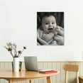 thumbnail image 2 of Nawypu Cute Baby Poster Newborn Baby Photography Poster Pregnant Women And Expectant Mothers Wall Decoratio Canvas Painting Wall Art Poster for Bedroom Living Room Decor Frame-style, 2 of 4