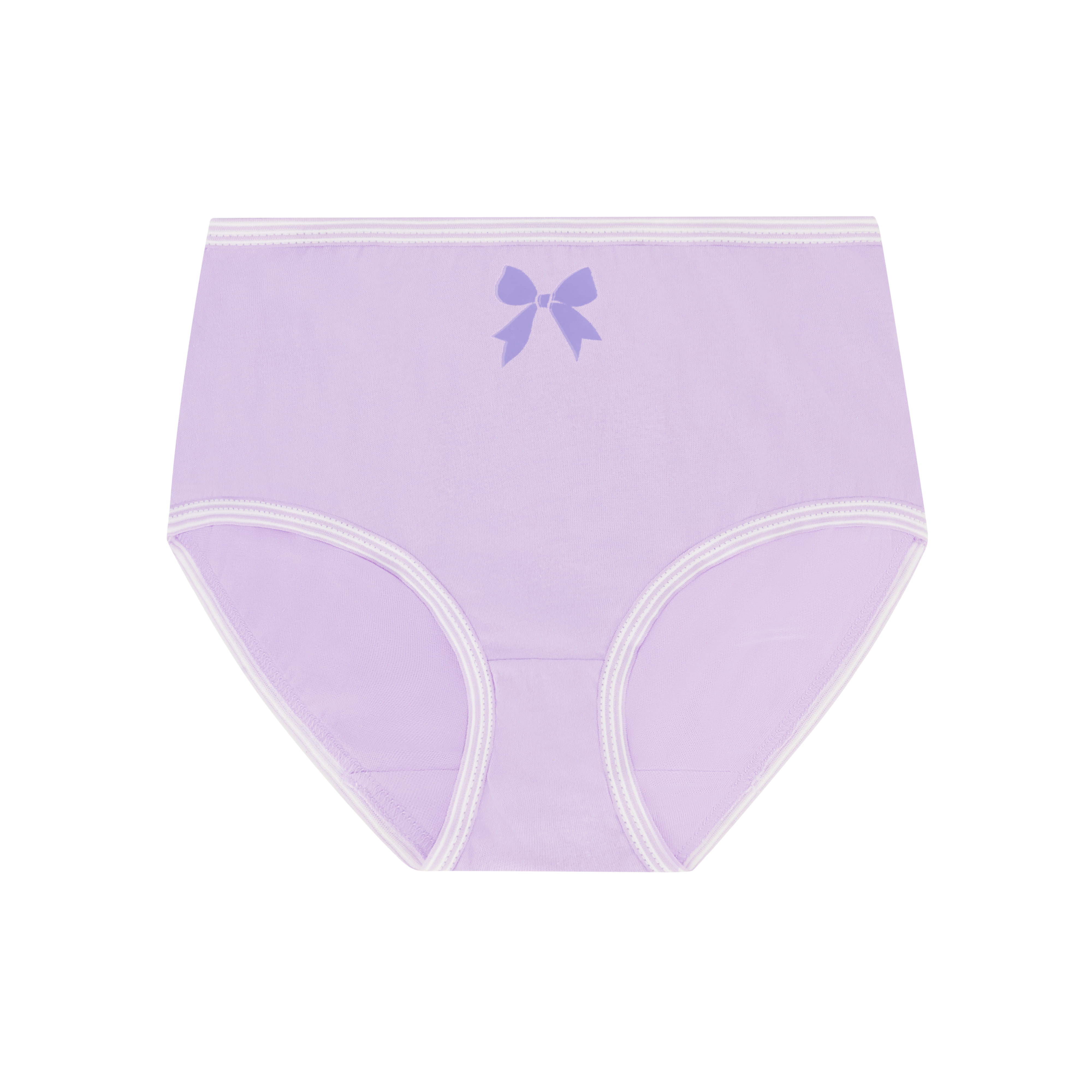 Wonder Nation Girls Cotton Brief Underwear, 10-Pack, Sizes 4-18