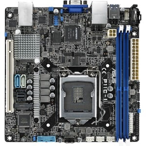 Intel Xeon E mini-ITX server motherboard with rack-optimized design and dual