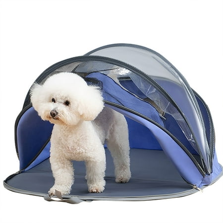 Pet Dog Drying Box Portable Pet Dryer Cage Foldable Pet Dry Room Dog Hair Drying Box for Small Medium Dogs Cats Anti-Hair Flying Drying Crate Cage