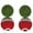 CL2, variant on African Earrings Ankara Earring Circle Shape Print Earring For Women Handmade Dangle Jewelry