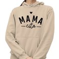 thumbnail image 2 of Heart Mamacita Hoodie Sweatshirt Unisex 2X-Large Sand, 2 of 5
