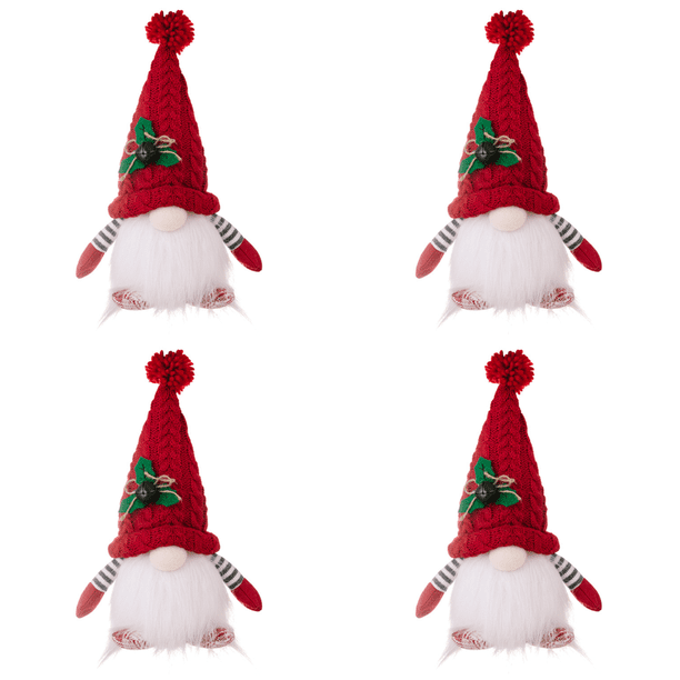 Peluche Navideño Con Navideña Ligera para La Del () Rojo