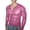 wei163-Pink, variant on IWRICH Men's Henley Neck T-Shirts Deep V Neck Sheer Tees Slim Fit Muscle Tee Shirts Long Sleeve Stretch Clubwear Tops White XL