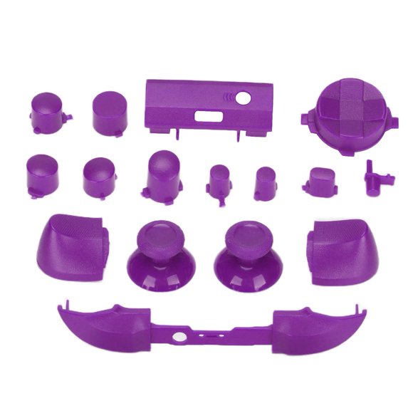 Full Game Controller Button Set Replacement Handle Accessory Kits for Xbox Series X Purple