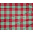 thumbnail image 4 of oneOone Polyester Lycra Mint Green Fabric Gingham Check Fabric For Sewing Printed Craft Fabric By The Yard 56 Inches Wide, 4 of 4