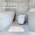 thumbnail image 5 of Mat Bathroom Bath Rainbow Rug Rugs Floor Mats Carpet Non Fun Door Anti Water Kitchen  Absorbent Gym Office Chair, 5 of 8