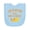 AE-Light Blue, variant on Inktastic Life's Better Mac & Cheese Newborn Bib