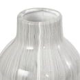 thumbnail image 6 of DecMode 5"W, 8"H Gray Ceramic Vase with Marble Inspired Patterns, Set of 3, 6 of 13