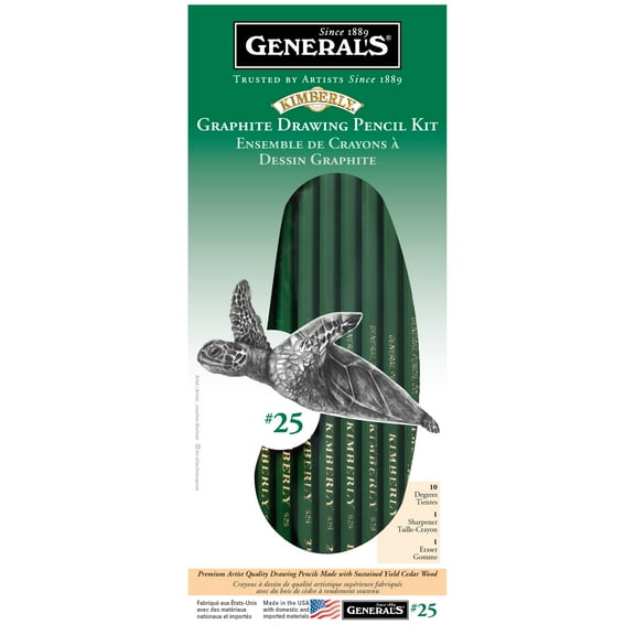 General Pencil Kimberly Graphite Drawing Kit No. 25