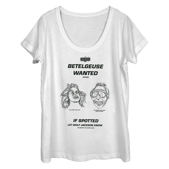 Women's Beetlejuice Beetlejuice Wanted Again Graphic T-Shirt