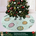 thumbnail image 6 of GZHJMY Easter Bunny Egg Christmas Tree Skirt Tree Skirt for Holiday Party Home Christmas Day Ornaments 36", 6 of 6