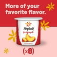 thumbnail image 3 of Yoplait Original Low Fat Yogurt, Harvest Peach, 8 Yogurt Cups, 48 oz, 3 of 15