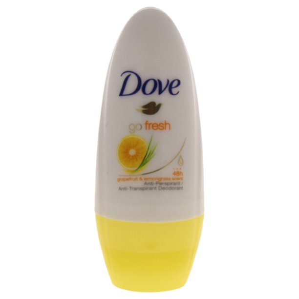 Go Fresh Grapefruit & Lemongrass Scent Dove Deodorant RollOn for Women