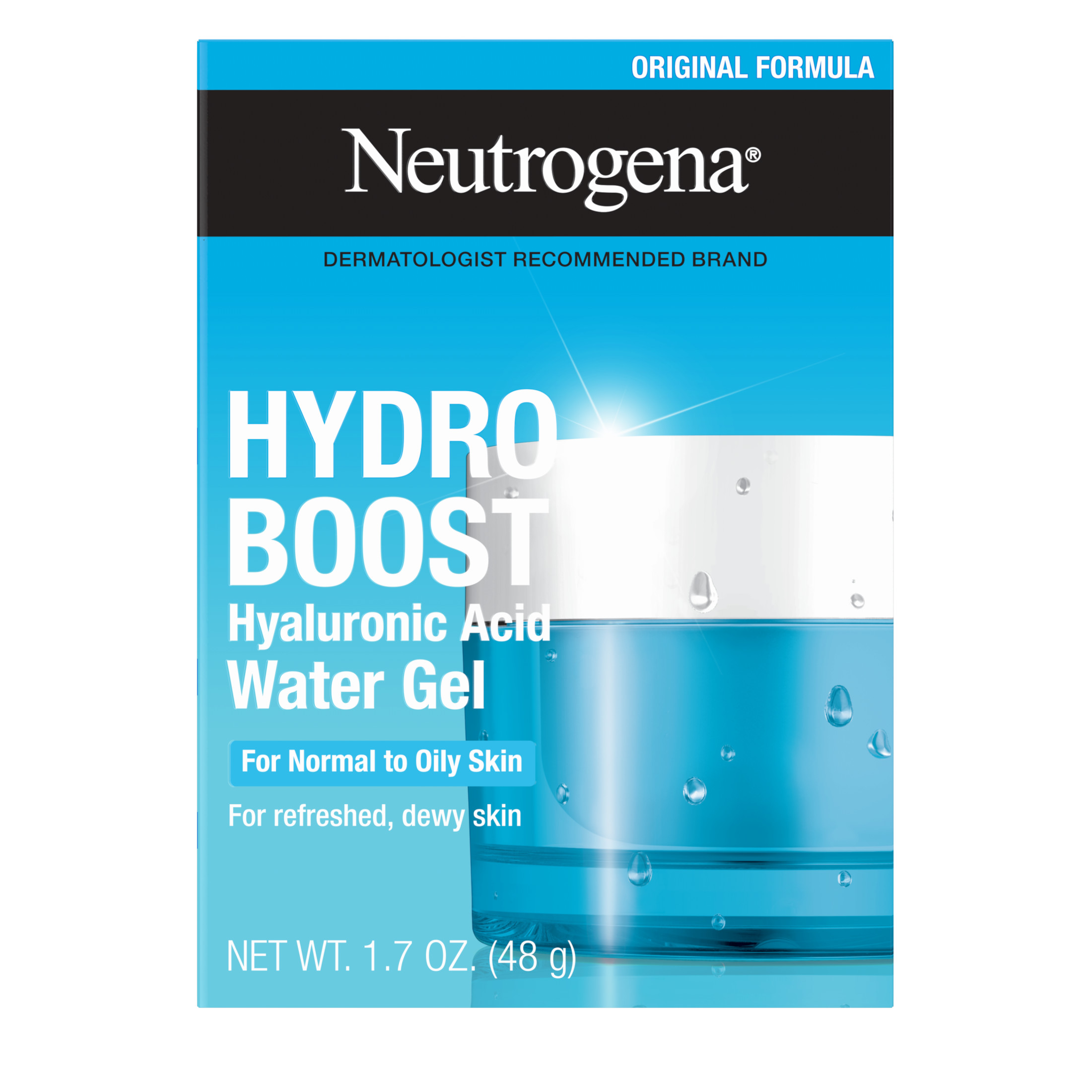 Neutrogena Hydro Boost Water Gel Face Moisturizer, 1.7 oz photo 1
