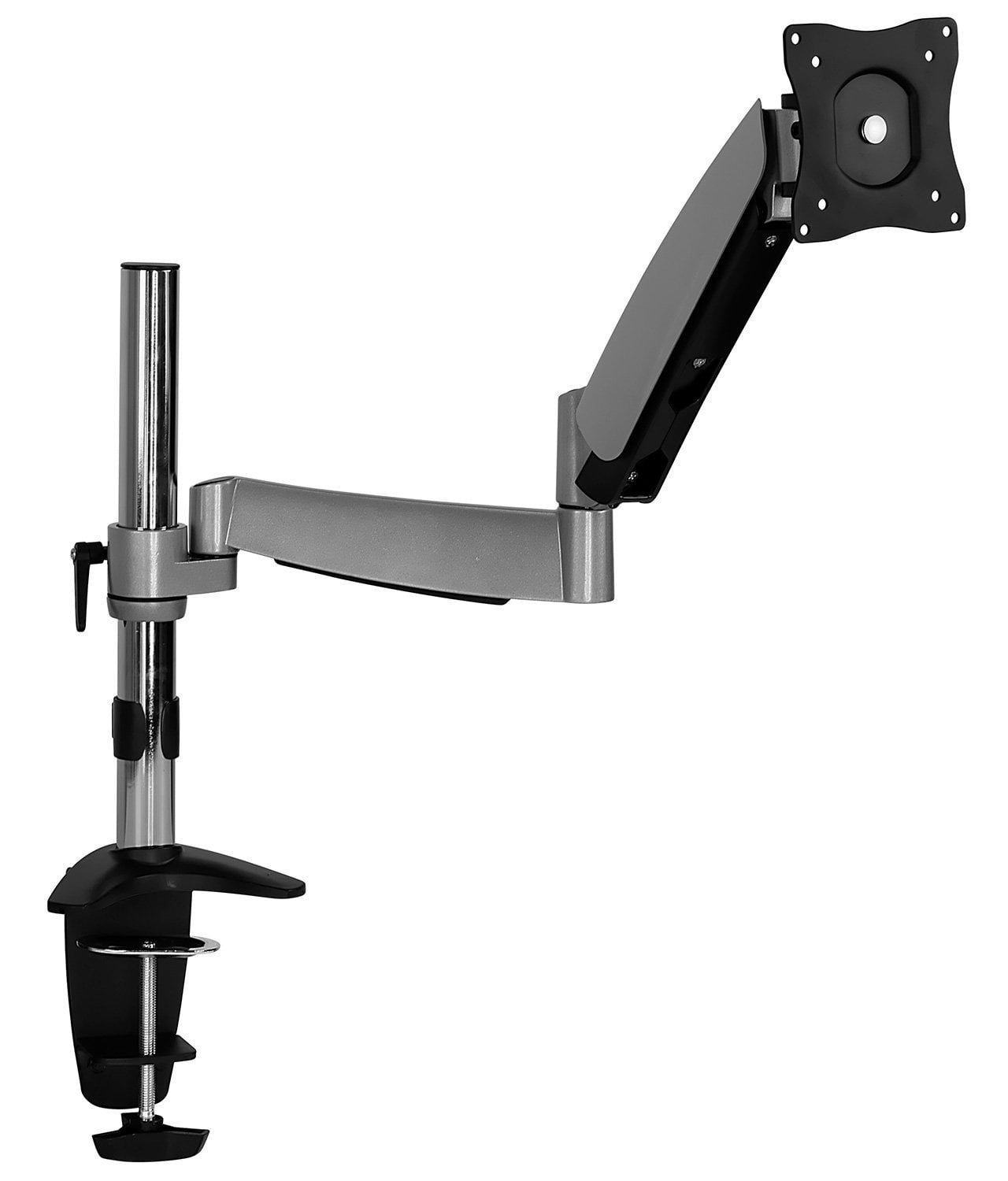 Dual Computer Monitor Desk Mount Stand Vertical Arrary for 2 Screens up to 30" 