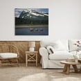 thumbnail image 3 of Stupell Industries Bears Crossing Icy River Landscape Photography Gallery Wrapped Canvas Art Print Wall Art, 48 x 36, 3 of 8