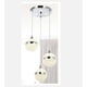 thumbnail image 2 of Lampara Colgante Zuri 3 Luces Iluminación Luz Vic Innovador, 2 of 2