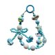 thumbnail image 4 of Llavero con cuentas, llavero para coche, accesorio de moda para teléfono, mochila, único azul, 4 of 9