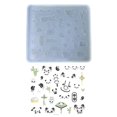 thumbnail image 1 of Flexible Silicone Molds Panda Shaped Accessories Epoxy Resin Mold Ornament, 1 of 5
