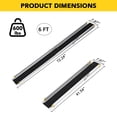 thumbnail image 2 of 1 Pair 6 FT Telescoping Portable Wheelchair Ramps for Steps, Adjustable Wheelchair Ramp with Anti-Slip Surface and Storage Bag, 600 Lb Weight Capacity, 2 of 6