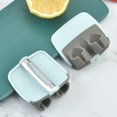 thumbnail image 3 of AMERTEER Finger Cot Cutter Vegetable Slicer Creative Easy to Use Non-slip Handle Multifunctional Novelty Peeled PP Material Finger Cot Fruit Peeler Kitchen Tool, 3 of 6