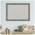 thumbnail image 6 of Amanti Art Grey Cork Board Framed Pinstripe Plank Grey Narrow Bulletin Board 31 in. x 23 in., 6 of 7