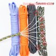 thumbnail image 3 of Cuerda de paracaídas con 7 núcleos, cordón de 5 metros de diámetro, 4mm de diámetro, para acampar al aire libre, escalada, senderismo, equipo de supervivencia, accesorios de tienda de campaña, 3 of 4