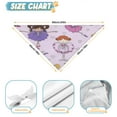 thumbnail image 6 of Dog Bandana 2 Pack,Ballet Princess Girls Pattern Bandanas for Dogs,Cat Bandana,Small/ Large Dog Bandana 2 Size,Dog Bandanas, 6 of 6