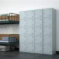 thumbnail image 2 of STANI Office Storage Lockers for Employees, 71" Slim Metal Storage Cabinet with 5 Door for School, Gym, Dormitory, Changing Room, 2 of 6