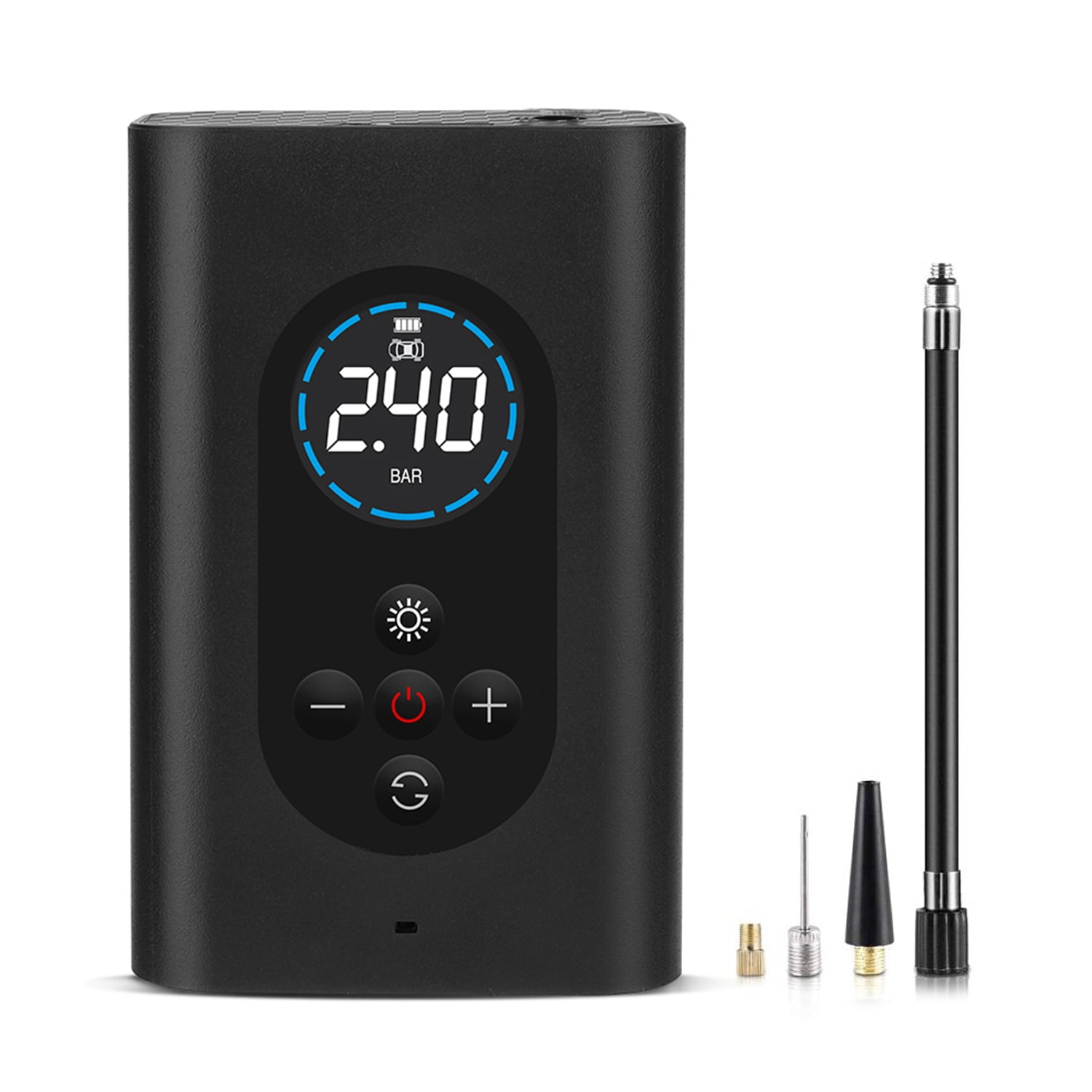 Cpplia Wireless Air Pump Digital Tire Pressure Detection LED Tire Infl