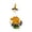 E, variant on Halloween Porch Goose Outfits Witch Hat,Goose Outfit Clothes for 23 in Cement Porch Goose Clothes for Yard Lawn Garden Patio Decoration