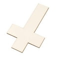 thumbnail image 6 of Raindrops Khaki CrossShaped Wooden Pieces for DIY Crafts and Kids Creative Projects 36 Pieces Lightweight Safe Smooth, 6 of 8