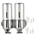 thumbnail image 1 of Soap Dispenser,Wall Mounted Hotel Toilet Shampoo Dispenser Bathroom Shower Dispenser User-Friendly Design, 1 of 8