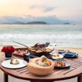 thumbnail image 3 of CNKOO Ice Cream Bowls Dessert Coconut Shell Candle Coconuts Tray Banquet, 3 of 8