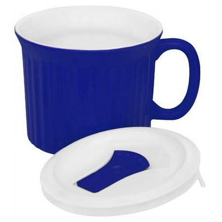 

Corningware 22 OZ Blue Pop Ins Mug Large Capacity Stoneware Perfect Si Each