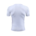 thumbnail image 2 of Mallas de moda de alta elasticidad de manga corta para hombre, ropa deportiva de secado rápido, ropa deportiva para entrenamiento muscular, ropa transpirable para correr, 2 of 4