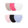 thumbnail image 6 of Fruit of the Loom Women's Cotton Hi-Cut Brief Underwear, 6-Pack, 6 of 9