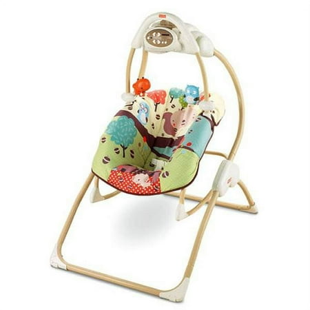 Fisher Price 2-in-1 Baby Swing 'N Rocker with Five Swinging Motions | V3394