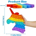 thumbnail image 2 of Tamaño grande Push Popper It Cute Fidget Pop Pops Sensory, Bubbles Popping Popitz, Extra Large Jumbo Giant Mega Huge Gigantic Popit Popitsfidgets Popet Rainbow MFZFUKR WMCH-360, 2 of 6